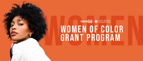 women of color grant program application.